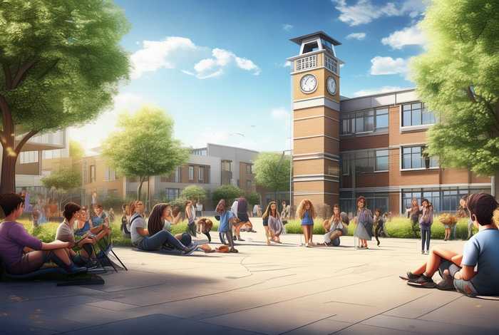 关于校园生活的中考作文600字 - 关于校园生活的中考作文600字怎么写