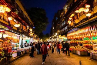 成都夜生活玉林路、成都玉林路夜市在哪