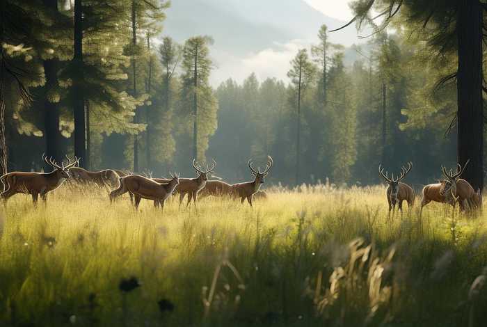 鹿生活在哪些地方，鹿生活在什么地方