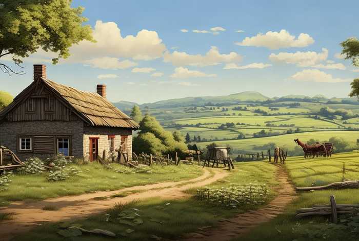 50年代的农村生活完整版 - 50年代的农村生活图片