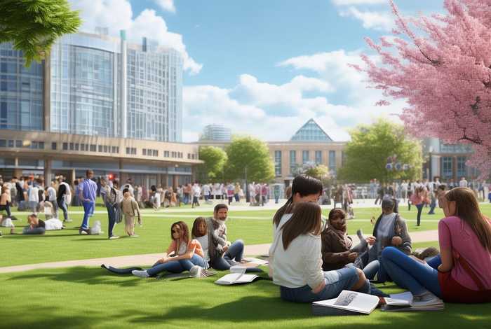 大学丰富多彩校园生活 - 丰富多彩的大学校园生活英文作文140字