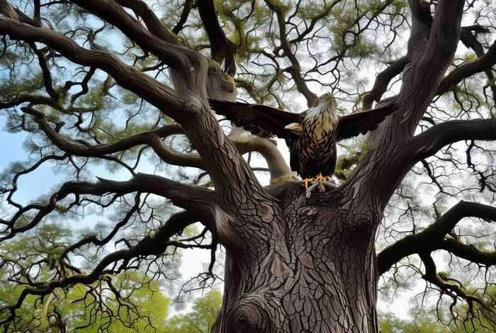 老鹰生活在哪里树上，老鹰都生活在哪里