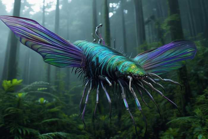 飞天蜈蚣生活环境图（飞天蜈蚣生活环境图片）