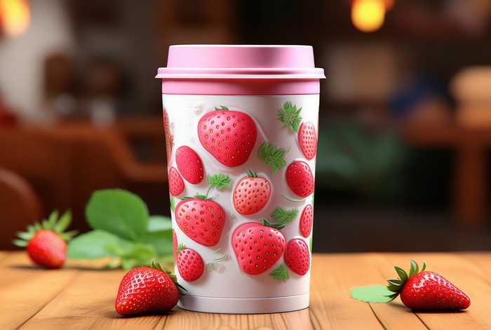 草莓生活水杯保温杯 草莓生活0663保温杯