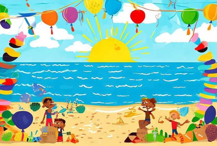 快乐的假期手抄报内容，快乐的假期手抄报内容 简单