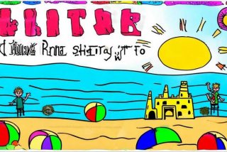 丰富的假期生活手抄报一年级简单；丰富的假期生活手抄报一年级简单又好看