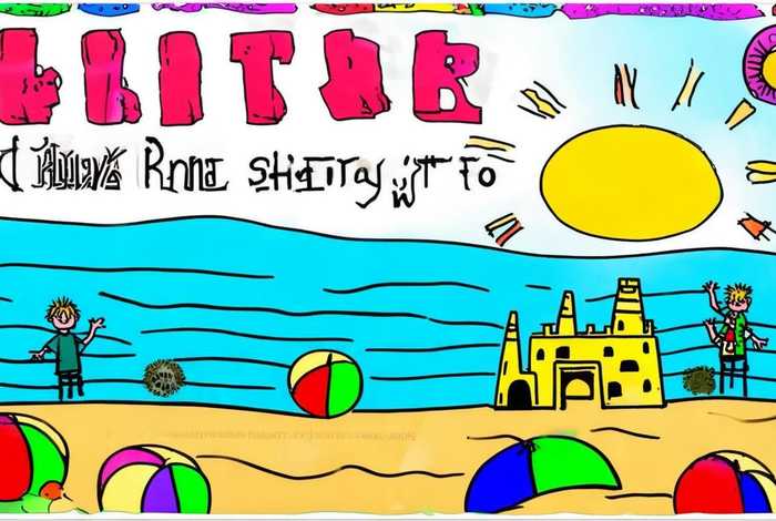 丰富的假期生活手抄报一年级简单；丰富的假期生活手抄报一年级简单又好看