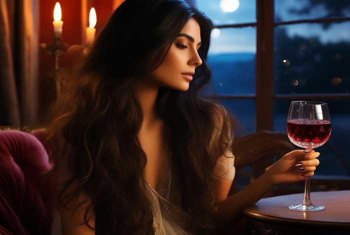 喝红酒唯美图片 - 喝红酒唯美图片文字