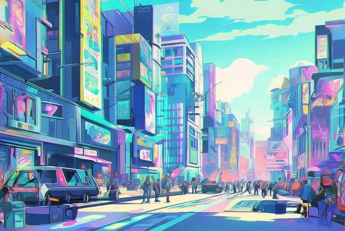 科技生活图片动漫画 - 科技生活图片动漫画画