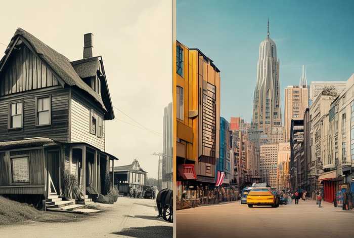 过去和现在的生活变化作文；过去和现在的生活变化作文英语