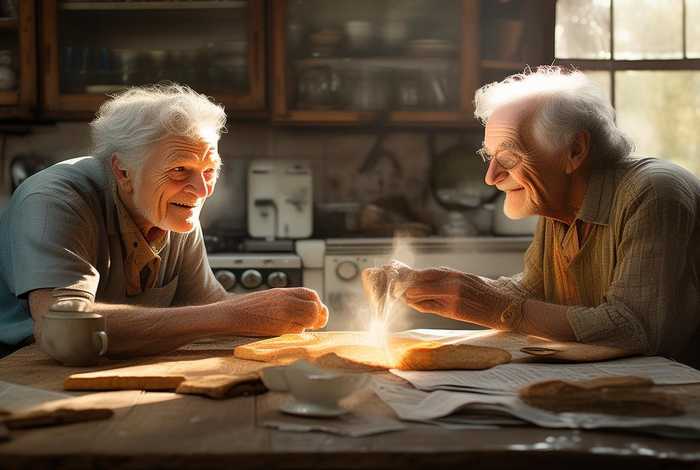 老夫老妻的平凡生活（老夫老妻平淡又真实的生活）