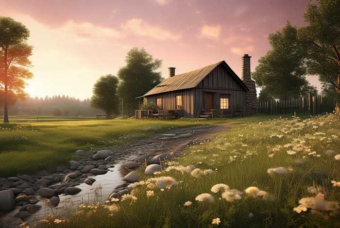 归隐生活图片、归隐生活图片高清