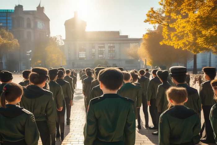 开学新生军训新闻；开学新生军训新闻作文200字初二
