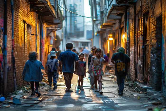 城中村生活照片、城中村生活照片真实