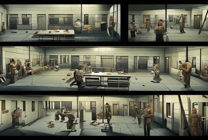 监狱日常生活流程表，监狱日常生活流程表图片