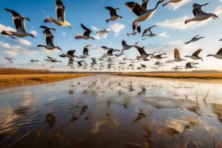 大雁生活在中国哪个地方（大雁生活在中国哪个地方最多）