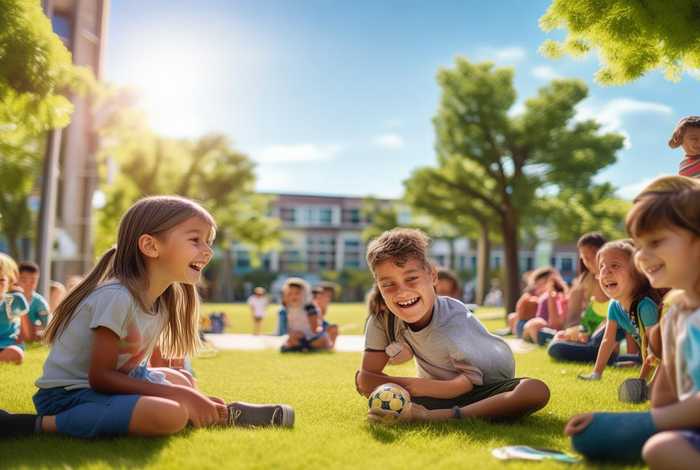 快乐的校园生活作文200字（快乐的校园生活作文200字300字左右）