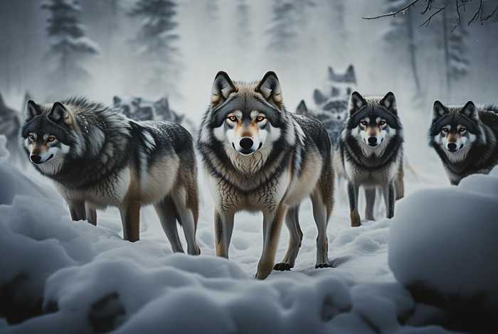 狼的生活状态是什么，狼的生活状态是什么样的