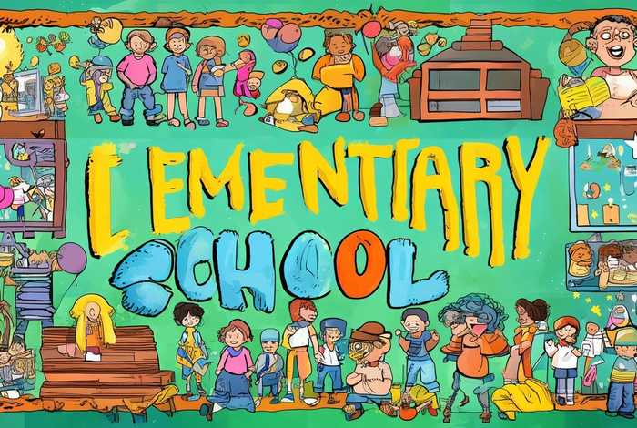 关于小学生活的手抄报模板（关于小学生活的手抄报模板大全）