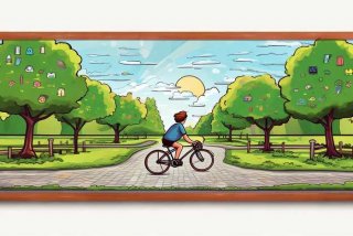 低碳生活的手抄报图片骑自行车（低碳生活的手抄报,图片）