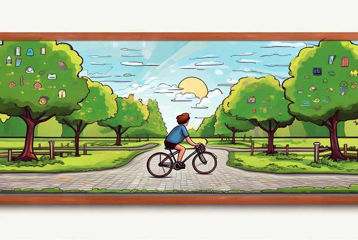 低碳生活的手抄报图片骑自行车（低碳生活的手抄报,图片）