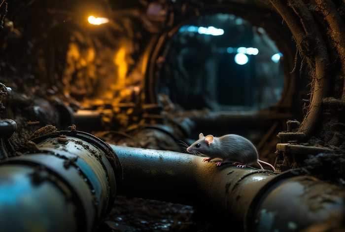 老鼠生活在下水道 - 老鼠生活在下水道动画片