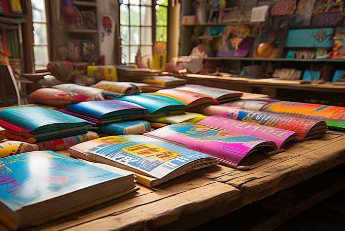 创意概念店，创意概念书籍设计图片