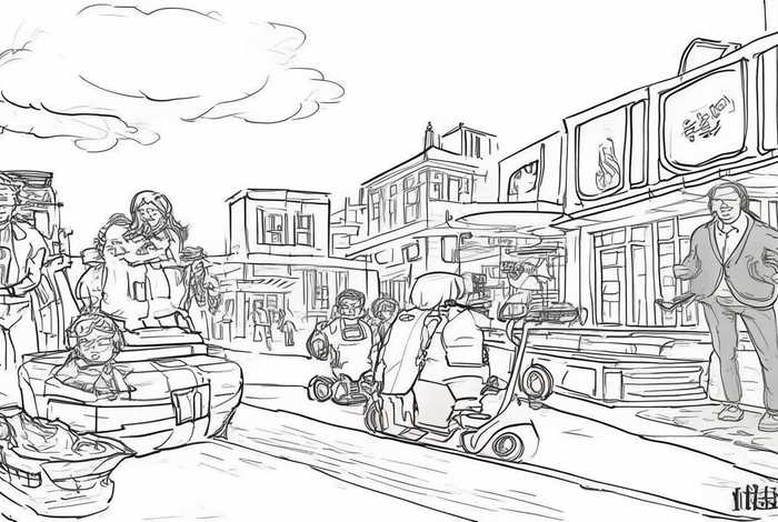 科技改变生活的图片；科技改变生活的图片简笔画