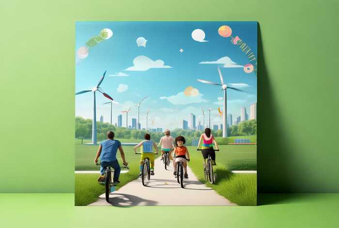 低碳生活海报好看又简单，低碳生活海报好看又简单图片