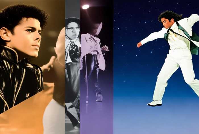 迈克尔杰克逊的生活照；迈克尔杰克逊的一生照片