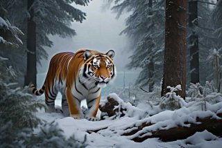 东北虎的生活习性动画片 东北虎的生活环境和食性