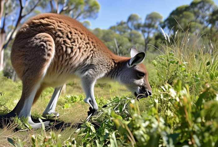 袋鼠吃什么食物为主，袋鼠吃什么食物为主食呢