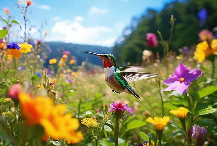 蜂鸟都生活在哪些区域，蜂鸟都生活在哪些区域呢