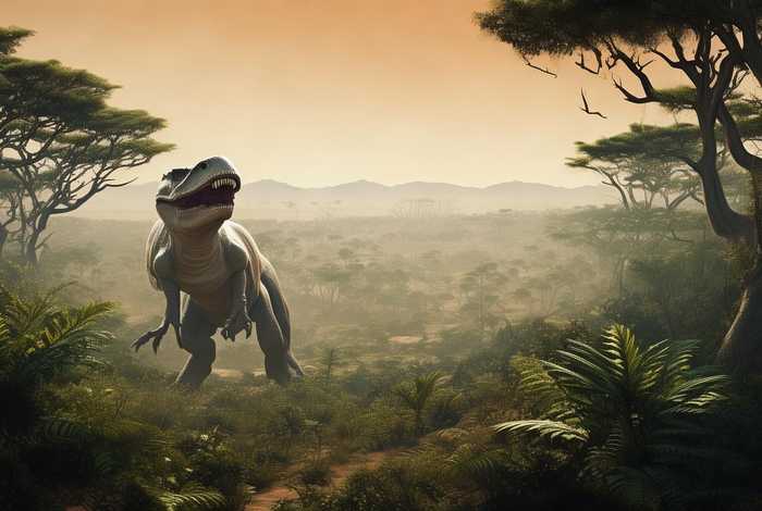 霸王龙的生活环境图片、霸王龙的生活环境图片高清