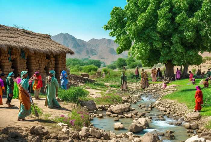 巴基斯坦农村真实生活文案 巴基斯坦的农村生活视频