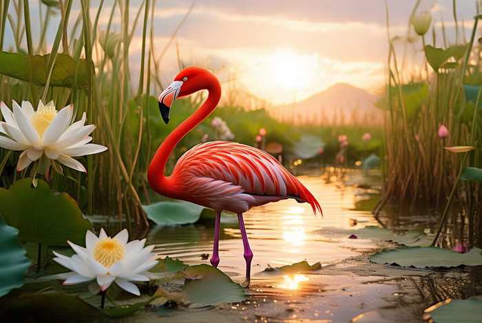 火烈鸟马蹄莲习性 - 莲瓣火烈鸟 火烈鸟马蹄莲习性 - 莲瓣火烈鸟