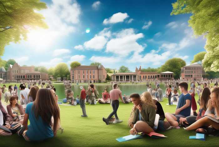 大学生活绘画图、大学生活绘画图片素材