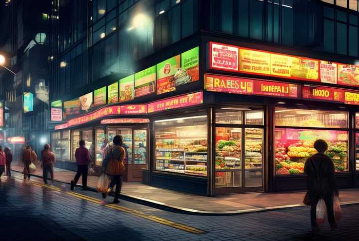 附近的夜生活超市；附近的夜生活超市在哪里