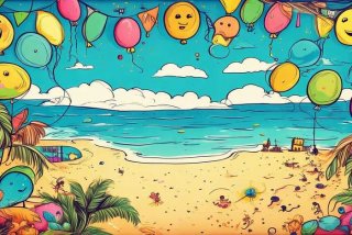 快乐的假期手抄报（快乐的假期手抄报图片）