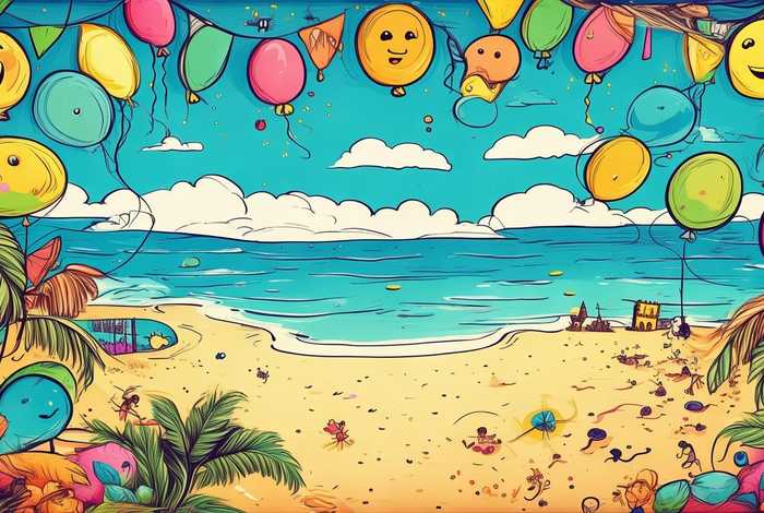 快乐的假期手抄报（快乐的假期手抄报图片）