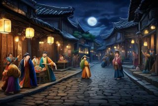 古人的日常生活夜生活；古人的日常生活夜生活怎么形容