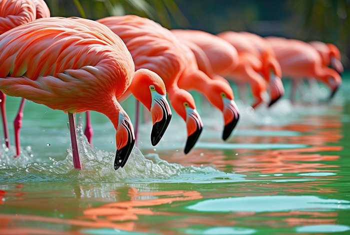 火烈鸟吃什么（火烈鸟吃什么东西）