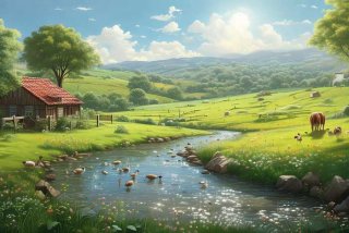 关于田园生活的作文怎么写、关于田园生活的作文怎么写300字