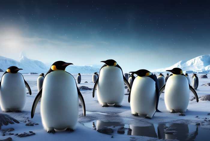 动物世界北极企鹅（动物世界北极企鹅图片）