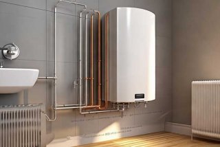 壁挂炉生活用水和采暖用水管路 - 壁挂炉生活用水和采暖用水管路连接