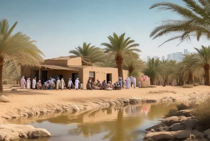 迪拜人的真实生活农村（迪拜人的真实生活农村视频）