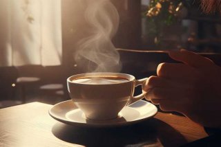 喝咖啡享受慢时光 - 享受喝咖啡时光的句子