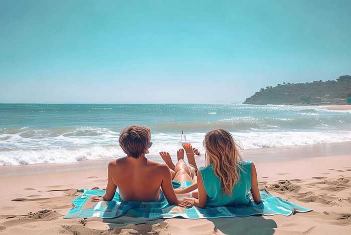 海边享受生活的唯美句子发朋友圈；海边享受悠闲的生活的句子