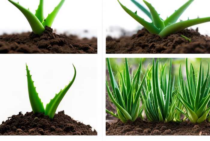 芦荟的生长过程记录图片及文字；芦荟的生长过程记录图片及文字介绍