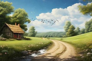 关于乡下的作文350字，关于乡下的作文不少于350字